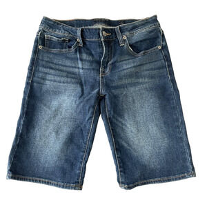 Lucky Brand Shorts Womens Size 4/27 Blue Denim The Bermuda Jean Shorts